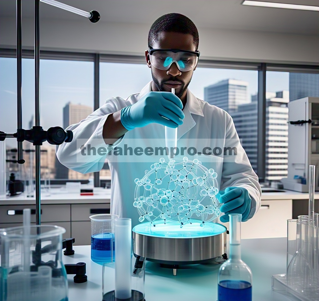 Menangkap Fullerene: Sintesis Nanogloves Molekuler