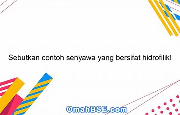 Senyawa Hidrofilik