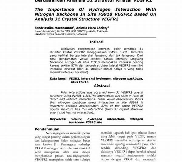 Analisis Interaksi Hidrogen